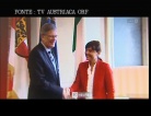 Incontro Serracchiani - Kaiser. Fonte : TV austriaca ORF